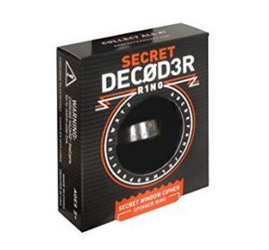 RetroWorks Secret Decoder Ring for Father's Day