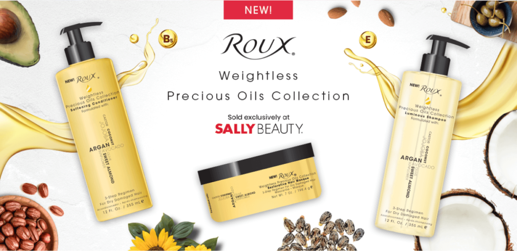 Roux Weightless Precious Oils Collection
