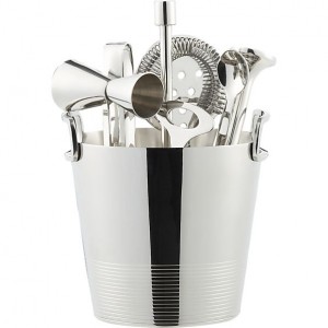 Crate and Barrel - gatsby-bar-tools-ice-bucket
