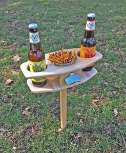 FaircraftUSA Outdoor Beer Table for Father's Day