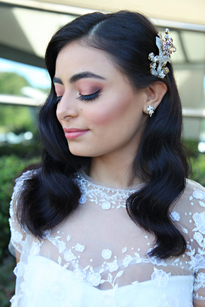 Wedding Trends 2018 Hair and Makeup Old Hollywood Glam