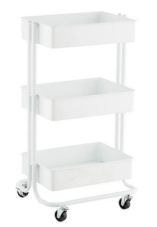 Container Store Three Tiered Cart
