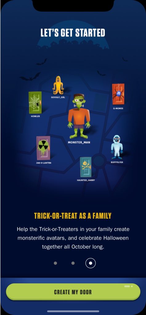 Treat Town Virtual Trick-or-Treating App